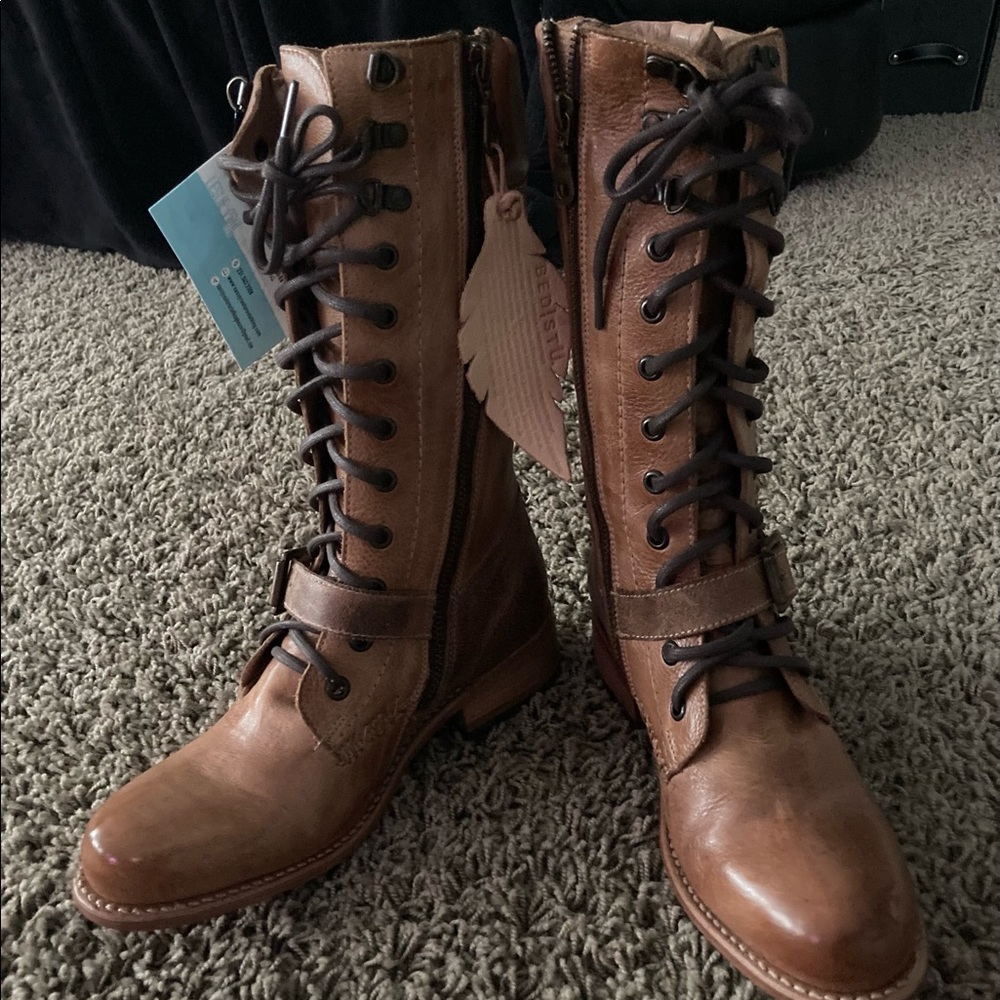 Bedstu boots. NWT. Adorable! Real leather.